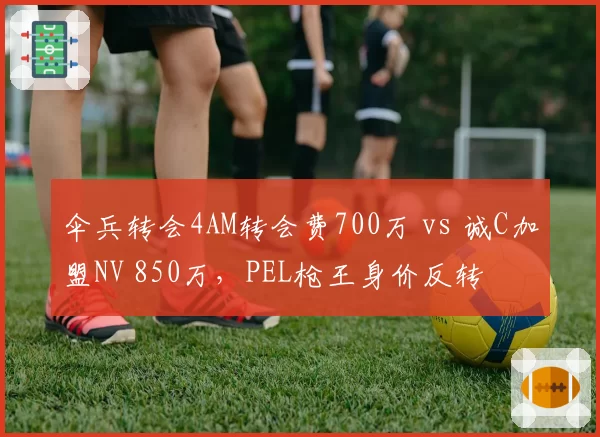 伞兵转会4AM转会费700万 vs 诚C加盟NV 850万，PEL枪王身价反转